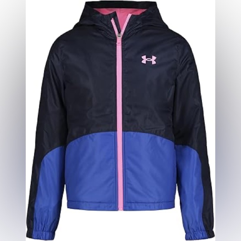 Under Armour Midnight Navy Manataug Windbreaker Jacket